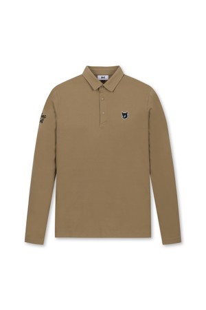 Men WAACKY Signature Fleece LS Polo