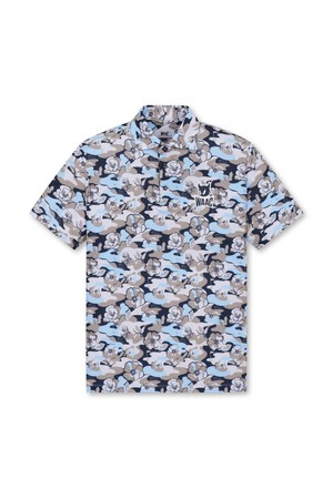 Men WAAC GG Flower Camo Polo