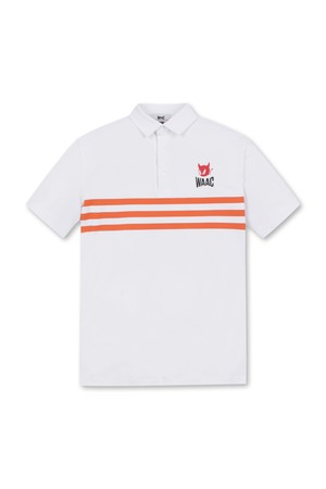 [WAAC X Iron Heads] Stripe Polo