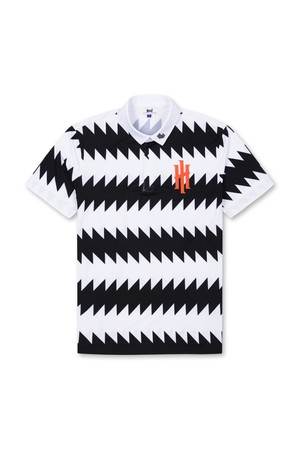 [WAAC X Iron Heads] Bold Zig Zag Stripe Polo