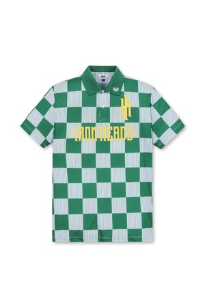 [WAAC X Iron Heads] AUSTRALIA Checker Polo