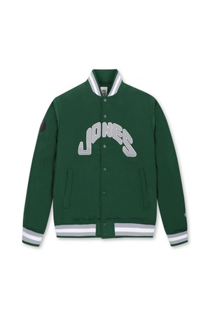 [WAAC X JONES] Men Logo Varsity Jacket