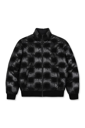 Men Patterned Down Jacket