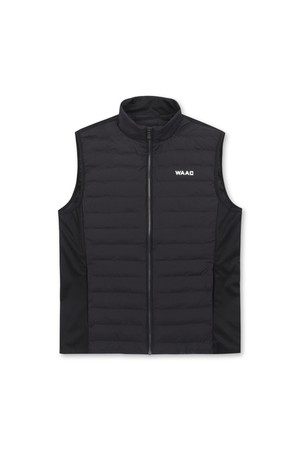 Men Padded Hybrid Full Zip Vest