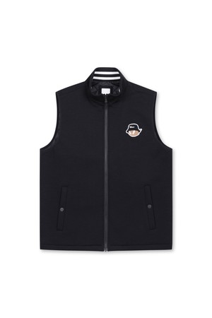 Men Bucket Waacky Jersey Padded Full Zip Vest