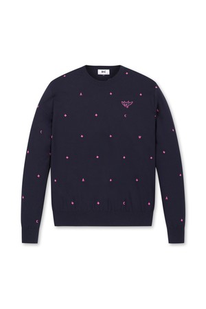 Men Athletic Carnival Crewneck Sweater