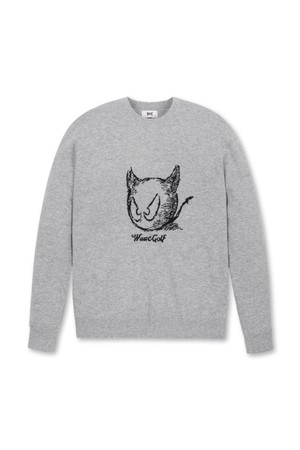 Men Cashmere Drawing WAACKY Sweater