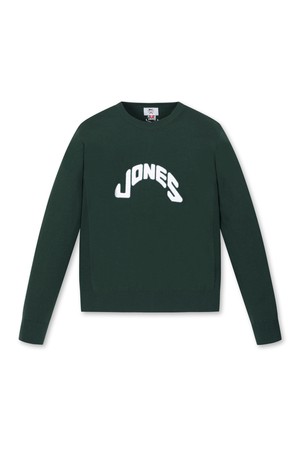 [WAAC X JONES] 남성 로고 라운드 스웨터