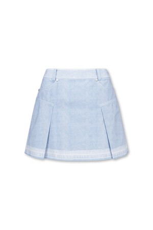 Women Denim Like Skirt