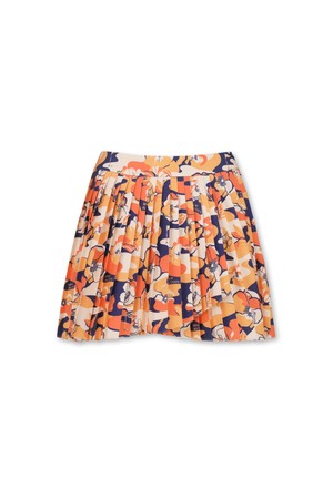 Women Pleats Pattern Skort