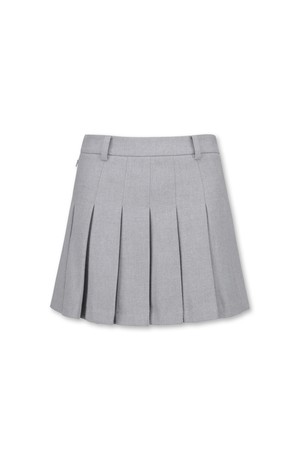 Women Basic Pleats Skort