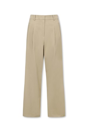 Women Two Tuck Wide Pants