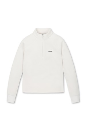 [Exclusive] Women Brushed Quarter-zip