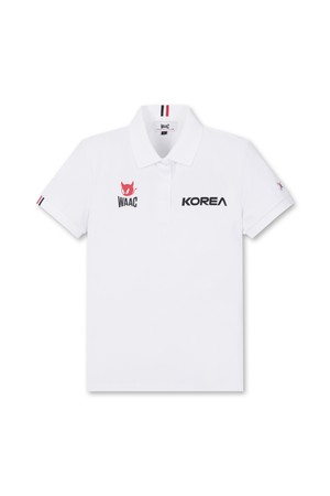 Women Paris Team Korea Short Sleeves Polo