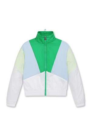 Women Light-weight Color-block Jacket