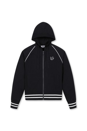 Women Training Zip-up Knit Hoodie