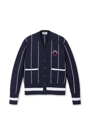 [WAAC X JONES] Women Pin stripe Cardigan