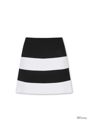 Women Bold Stripe Knit SkIrt