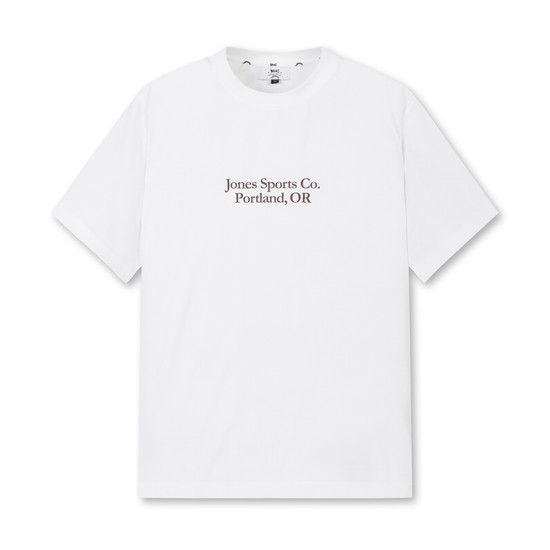 [남녀공용][JONES] Uni Typography Crewneck T-shirts