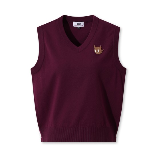 [WTO] Women V-neck Knit Vest