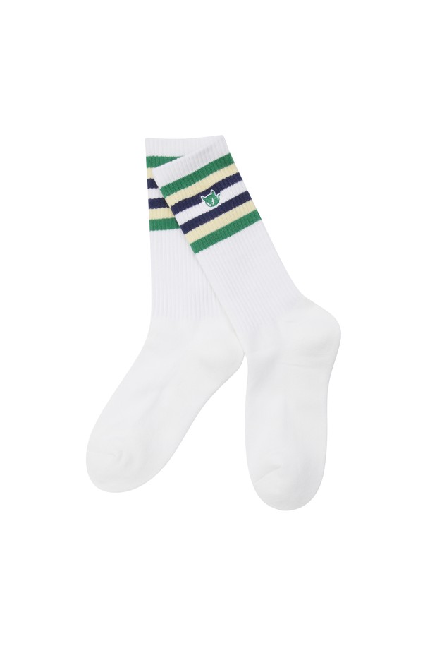 WAAC - 양말 - Women Color Stripe Socks