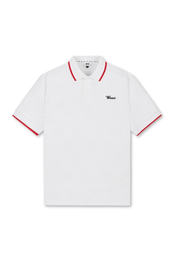 WAAC - 반팔 상의 - Men Jacquard SS Polo