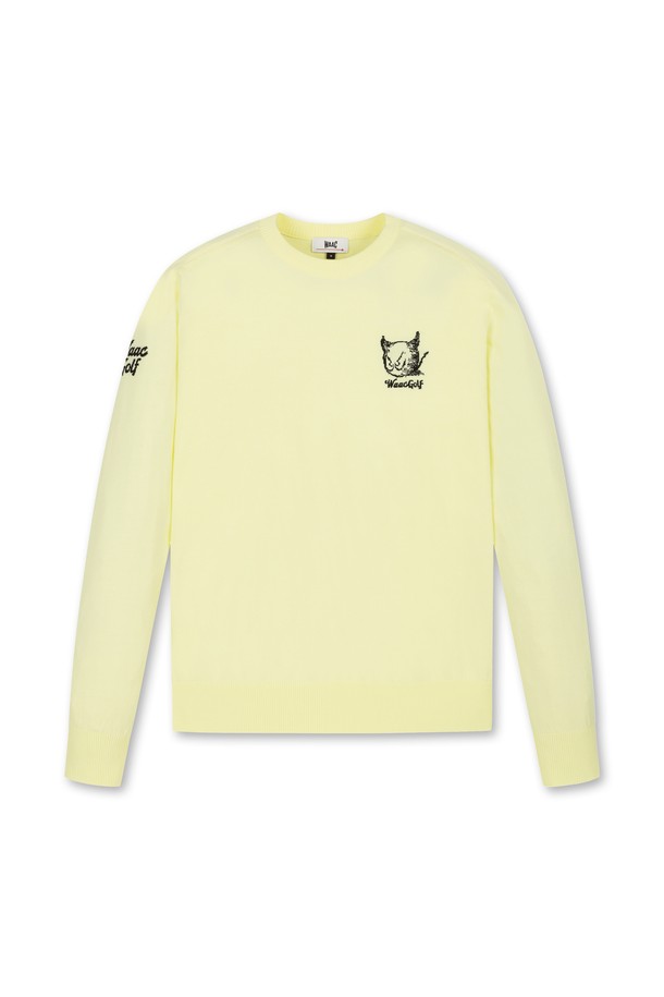 WAAC - 니트 - Men Drawing WAACKY Crewneck Sweater