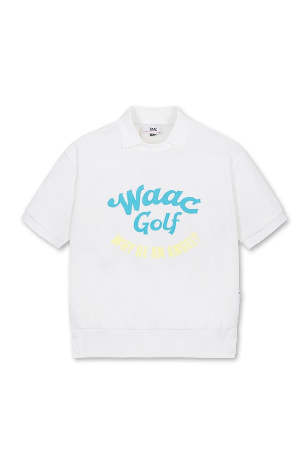 WAAC - 반팔 상의 - Women WAAC Logo Loose Fit Sweatshirts