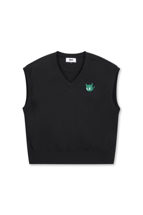 WAAC - 베스트/슬리브리스 - WAAC THE ORIGINAL Women WAACKY V-neck Knit Vest