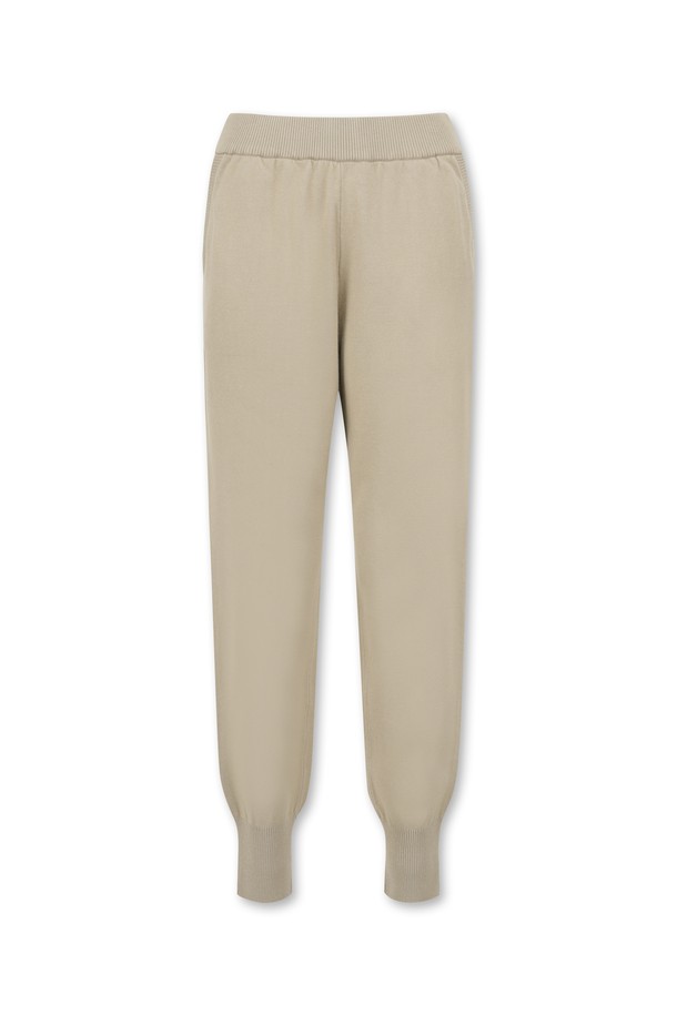 WAAC - 롱팬츠 - WAAC THE ORIGINAL Women Long Rib Knit Jogger Pants