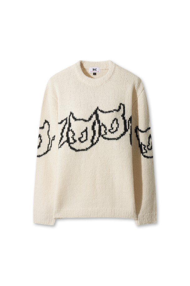 WAACKY(와키) 방풍 로우 게이지 여성 스웨터는 가을, 겨울 시즌에 골프 및 일상에서 캐주얼하게 착용하기 좋은 아이템입니다. 부드러운 울 소재와 두꺼운 두께감으로 보온성을 높였으며, 방풍 안감을 더해 추운 날씨에도 쾌적하게 활동할 수 있습니다. 오버핏 라운드넥 디자인에 와키 캐릭터 인타르시아 무늬가 적용되어 유니크한 포인트를 더했습니다. 아이보리, 블랙 두 가지 색상으로 출시되어 다양한 스타일에 매치하기 용이하며, 긴 소매 기장으로 따뜻함과 스타일리시함을 동시에 잡았습니다.
