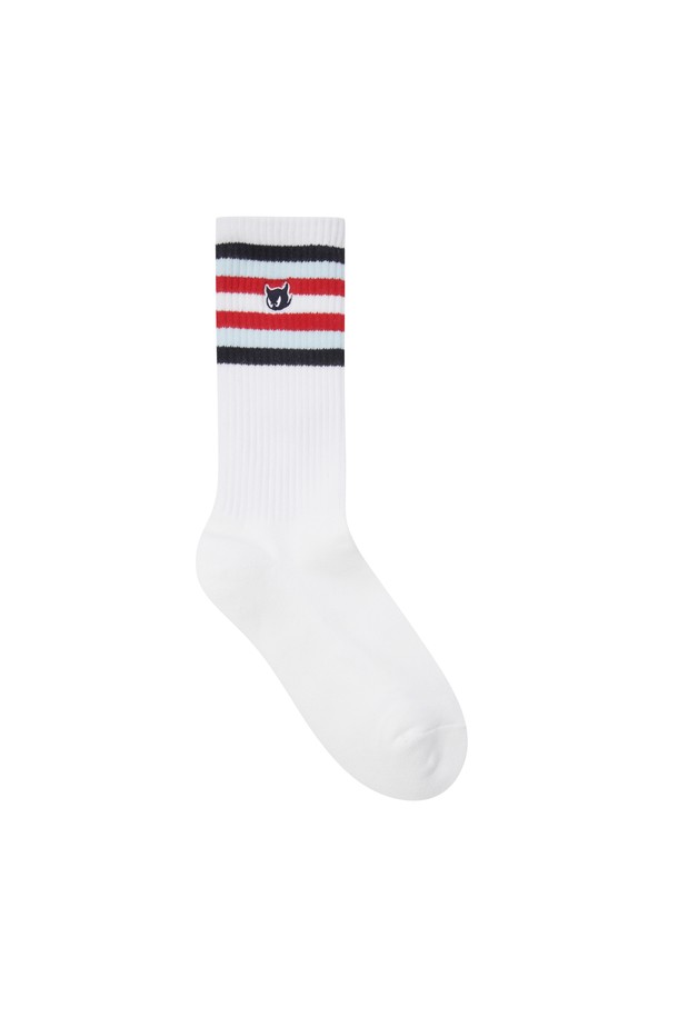 WAAC - 양말 - Women Color Stripe Socks