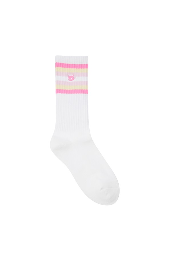 WAAC - 양말 - Women Color Stripe Socks