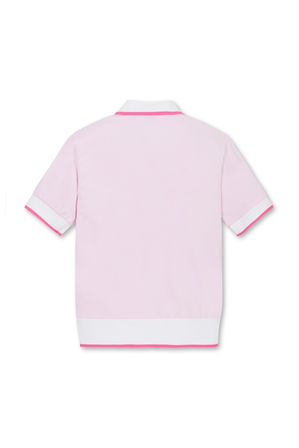 WAAC - 반팔 상의 - Athletic Women Rib Collar Polo