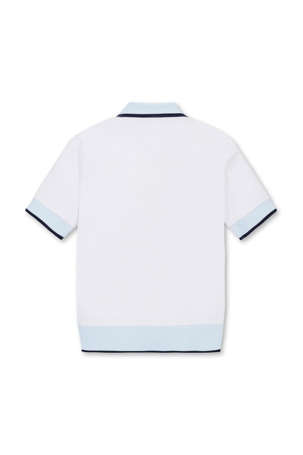 WAAC - 반팔 상의 - Athletic Women Rib Collar Polo