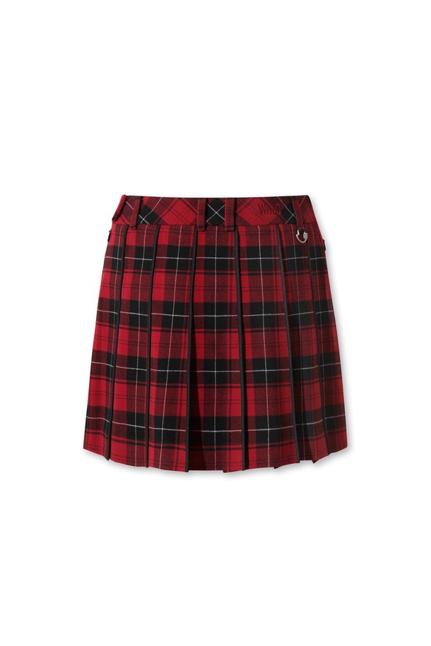세련된 여성 골프룩을 위한 체크 패턴 플리츠 스커트입니다. 클래식한 스타일의 디자인으로, 겨울 시즌에 따뜻하게 착용할 수 있습니다. 레드와 블랙 두 가지 색상으로 제공되며, 활동적인 움직임을 돕는 기능성을 갖췄습니다. 속바지가 내장되어 편안함을 더하고, 사이드 콘솔 지퍼와 스냅 디테일로 포인트를 주었습니다. 미니스커트 타입의 플리츠 디자인으로, 필드 위에서 여성스러운 매력을 뽐내보세요.
