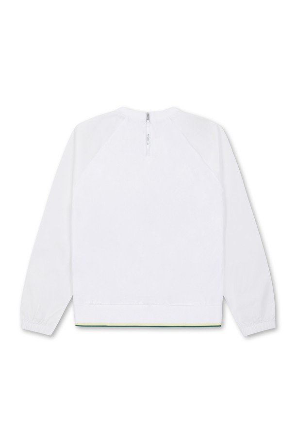 WAAC - 긴팔 상의 - Women Woven Hybrid Crewneck Pullover