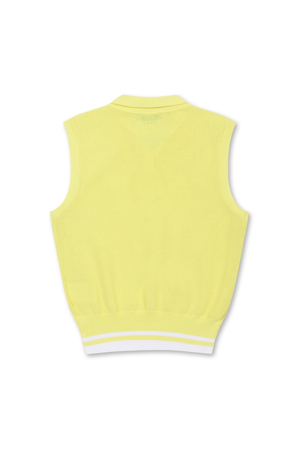 WAAC - 베스트/슬리브리스 - Women Mesh Polo Knit Vest