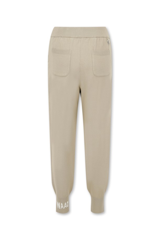 WAAC - 롱팬츠 - WAAC THE ORIGINAL Women Long Rib Knit Jogger Pants