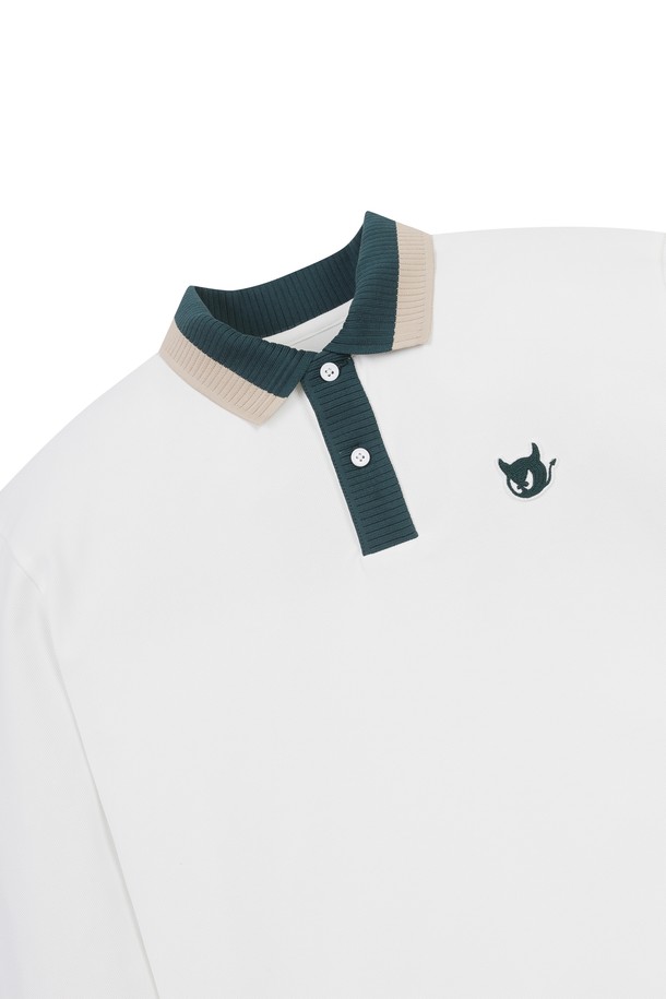 WAAC - 긴팔 상의 - Men WAACKY Pique LS Polo