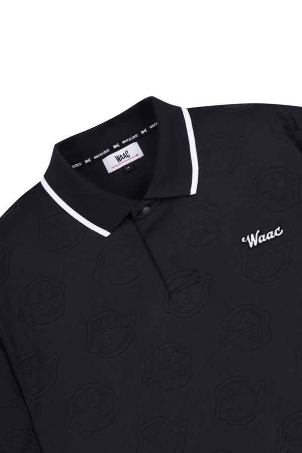 WAAC - 반팔 상의 - Men Jacquard SS Polo