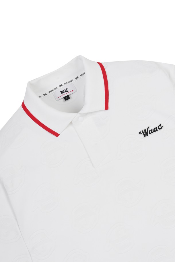 WAAC - 반팔 상의 - Men Jacquard SS Polo