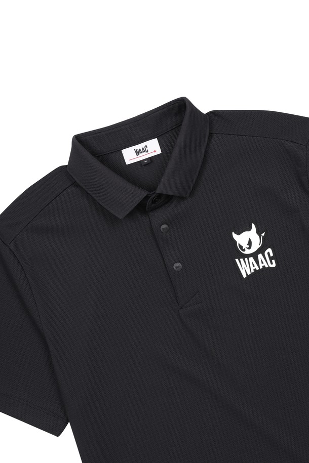 WAAC - 반팔 상의 - [Exclusive] Men PLAYER'S EDITION Emblem SS Mesh Polo