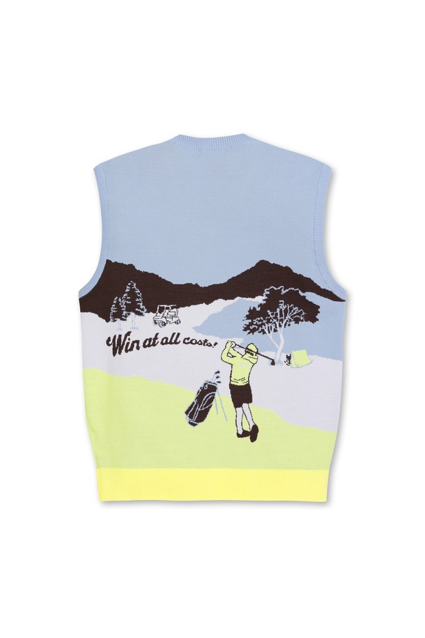 WAAC - 베스트 - Men Valley JQD Knit Vest