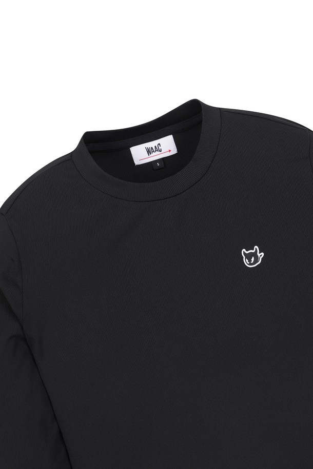 WAAC - 긴팔 상의 - Women Cool Ribbed LS Crewneck Top