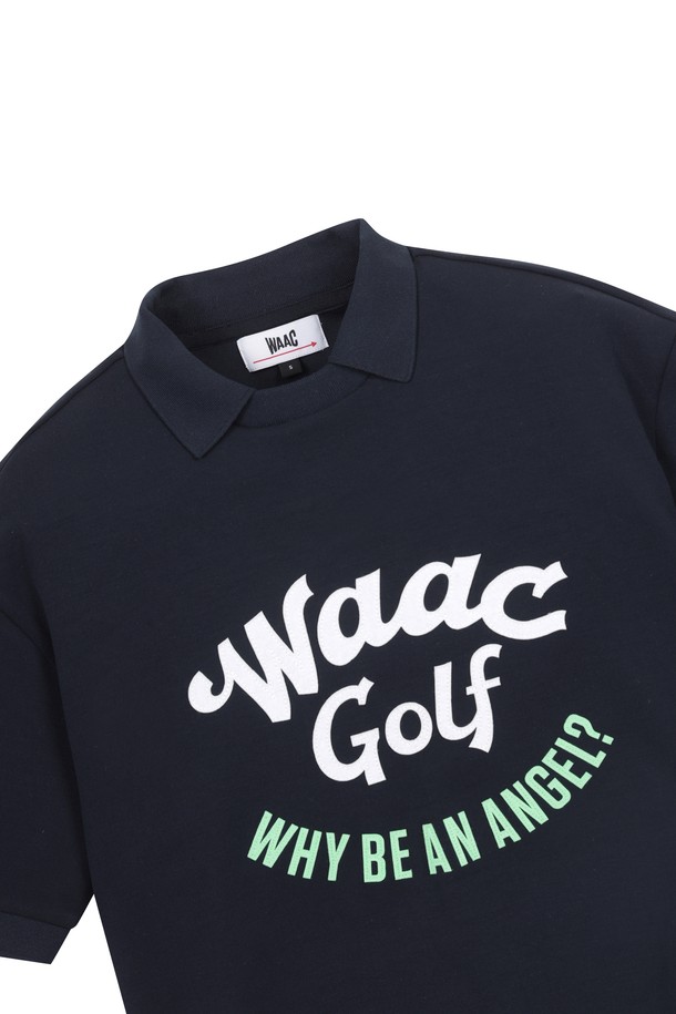 WAAC - 반팔 상의 - Women WAAC Logo Loose Fit Sweatshirts