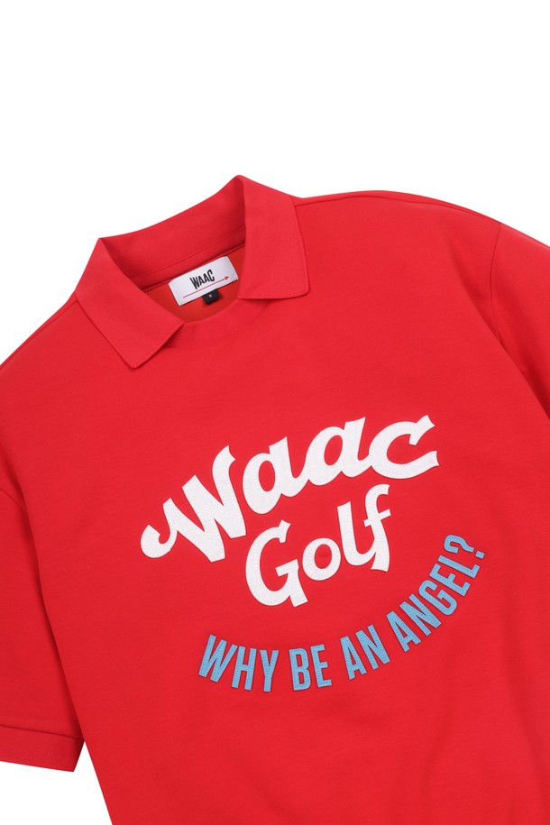 WAAC - 반팔 상의 - Women WAAC Logo Loose Fit Sweatshirts