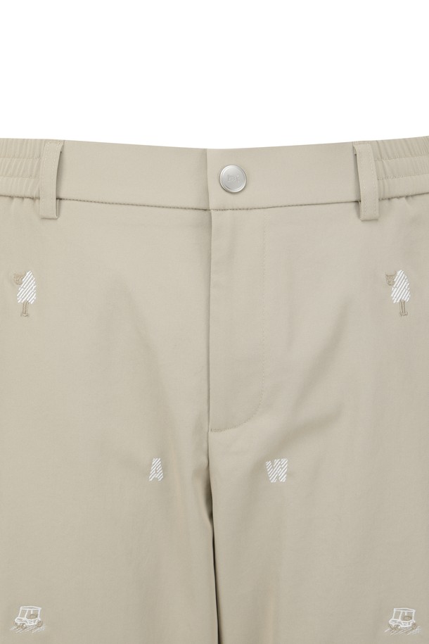 WAAC - 롱팬츠 - Men Patterned Embroidery Pants