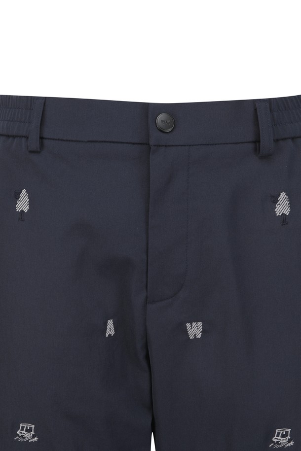 WAAC - 롱팬츠 - Men Patterned Embroidery Pants