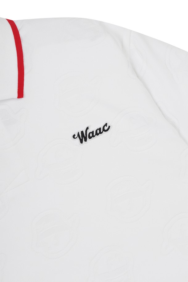 WAAC - 반팔 상의 - Men Jacquard SS Polo